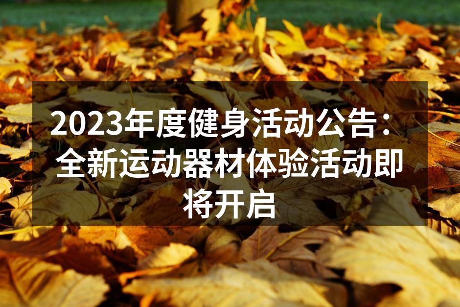 健身活动现场热闹非凡